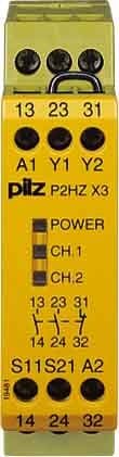 Pilz P2HZ X3 24VDC 2n/o 1n/c