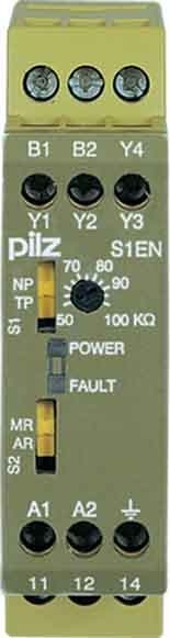 Pilz EARTH FAULT MONITORING RELAY 24-240V AC/
