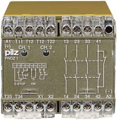 Pilz PNOZ 1 230-240VAC 3n/o 1n/c