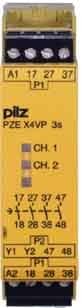 Pilz PZE X4V 0.5/24VDC 4n/o fix