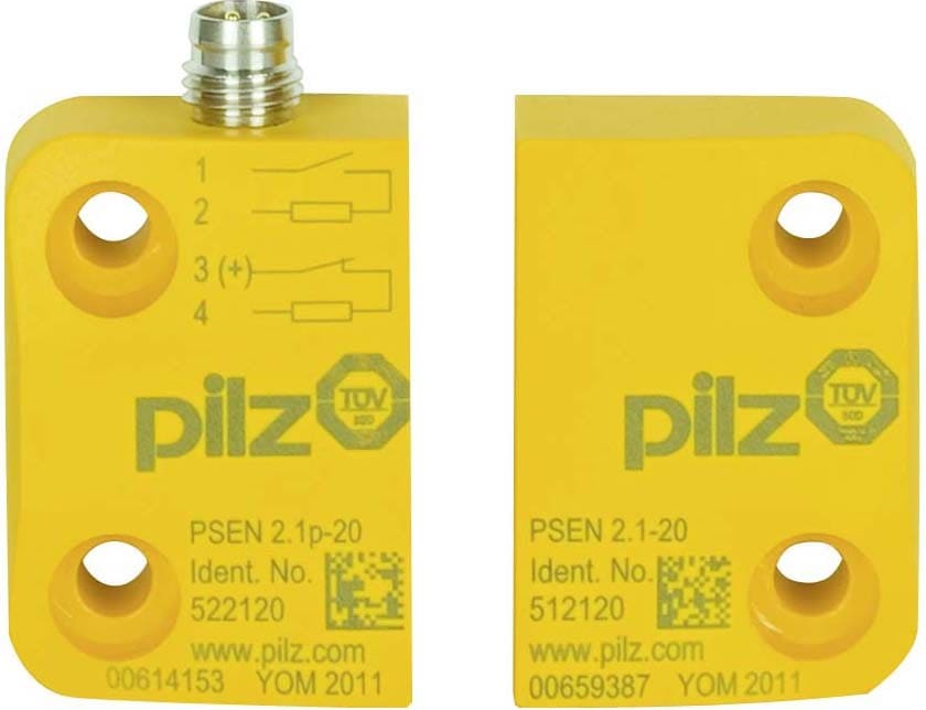 Pilz PSEN 2.1/P-20 SQ S/SWITCH + PLUG IN CON