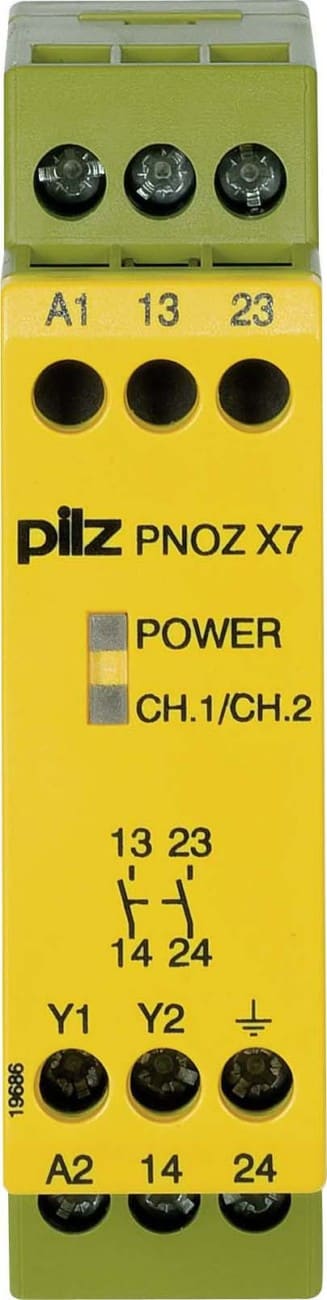 Pilz PNOZ X7 120VAC 2n/o