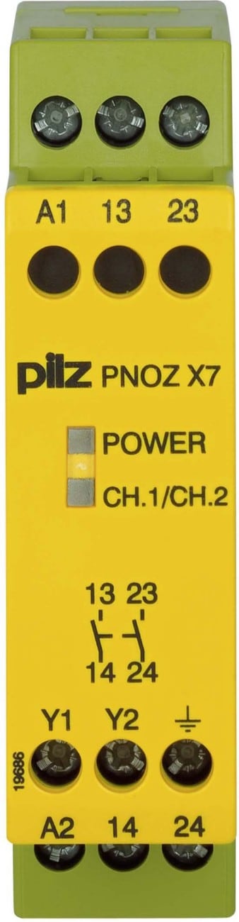 Pilz PNOZ X7 230VAC 2n/o