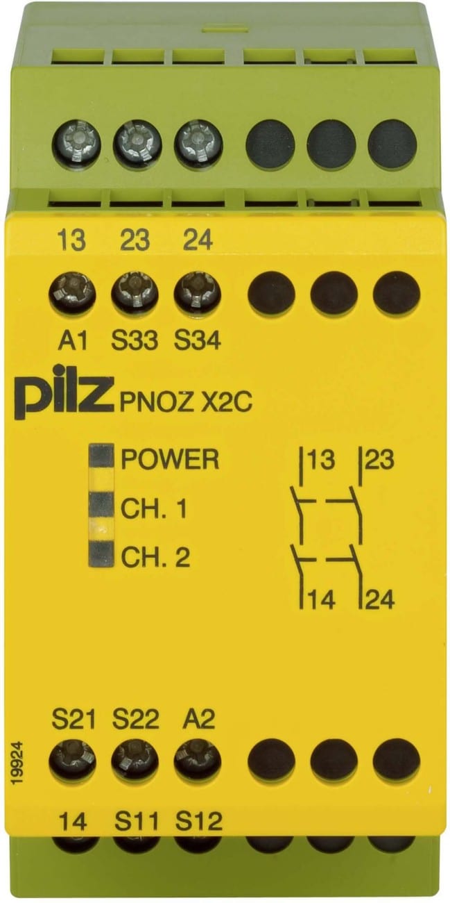 Pilz PNOZ X2C 24VAC/DC 2n/o