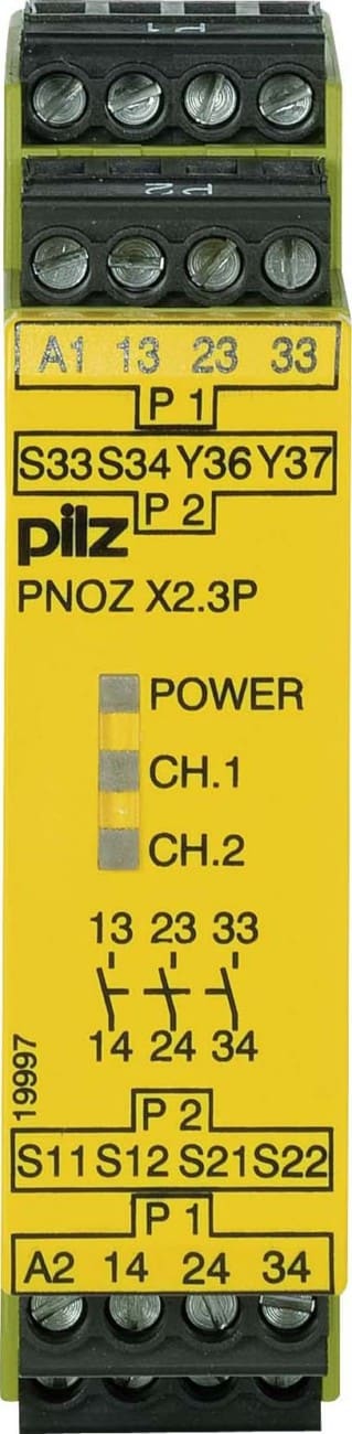 Pilz PNOZ X2.3P 24VACDC 3n/o