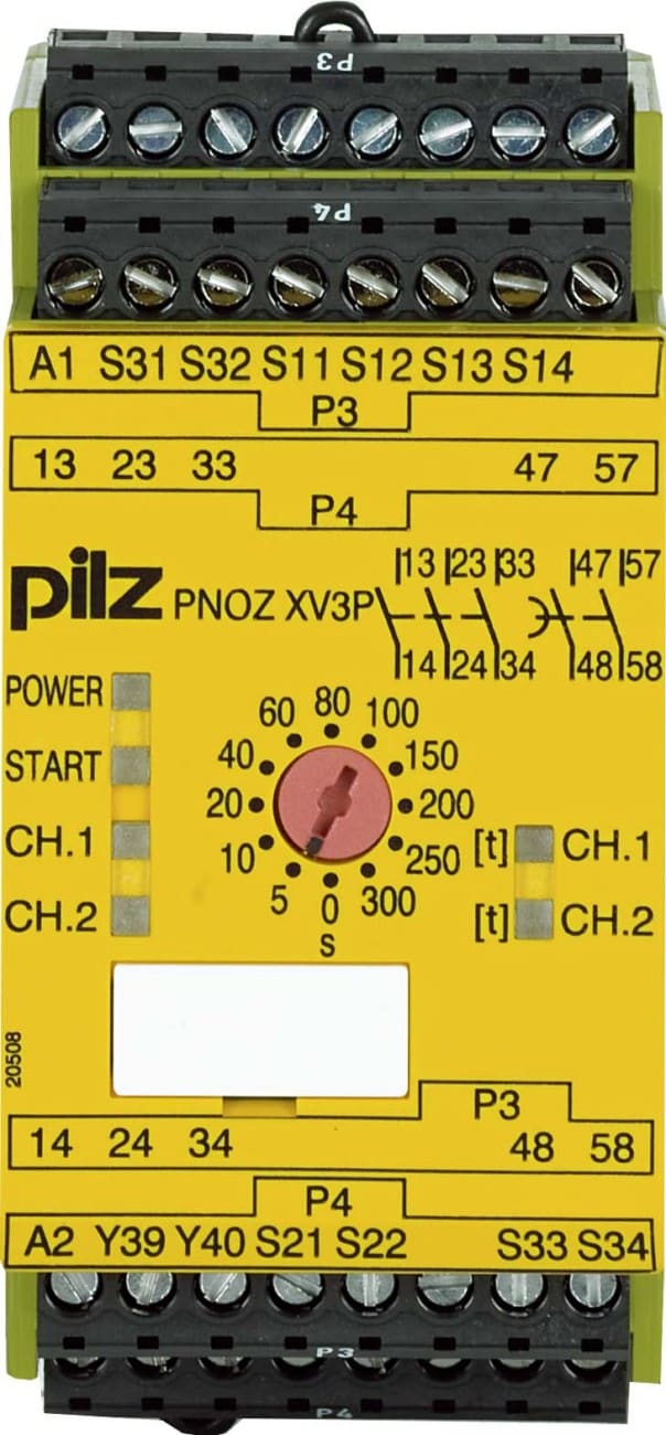 Pilz PNOZ XV3.3P 30/24VDC 3n/o 2n/o t