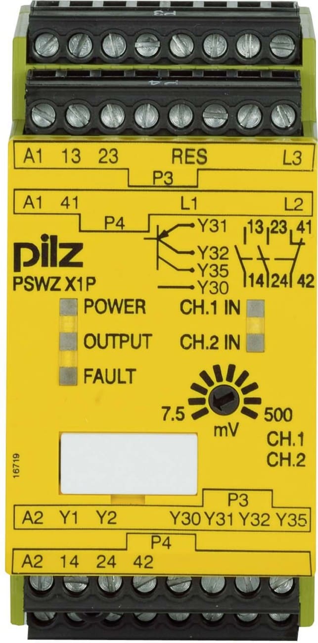 Pilz PSWZ X1P 0,0075-0,5V/24-240VACDC