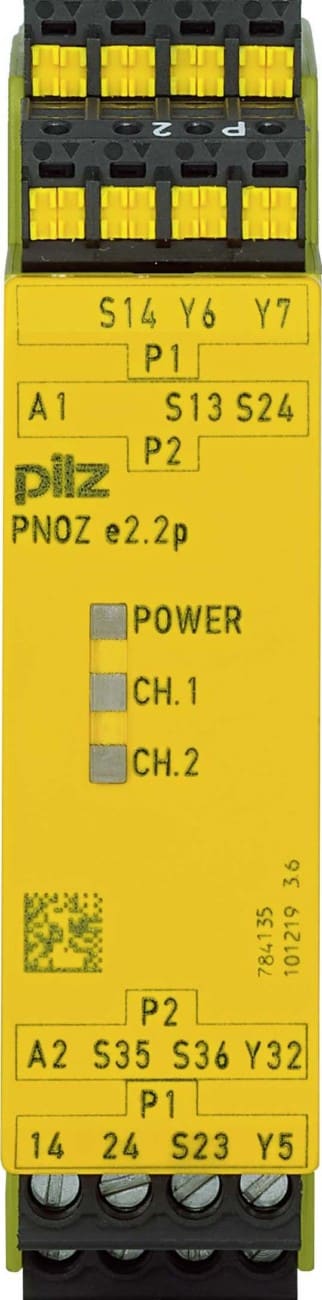 Pilz PNOZ e2.2p C 24VDC 2so