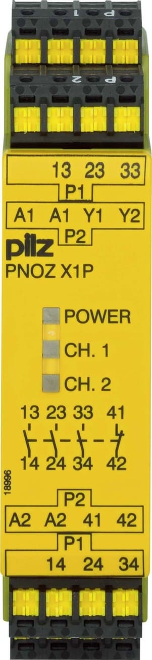 Pilz PNOZ X1P C 24VDC 3n/o 1n/c