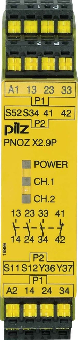 Pilz PNOZ X2.9P C 24VDC 3n/o 1n/c