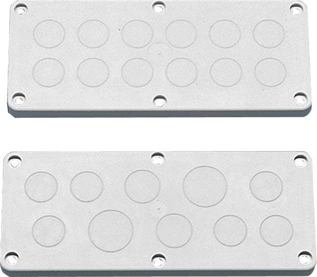 Rittal Plastic Gland Plate with 12 holes - PK5