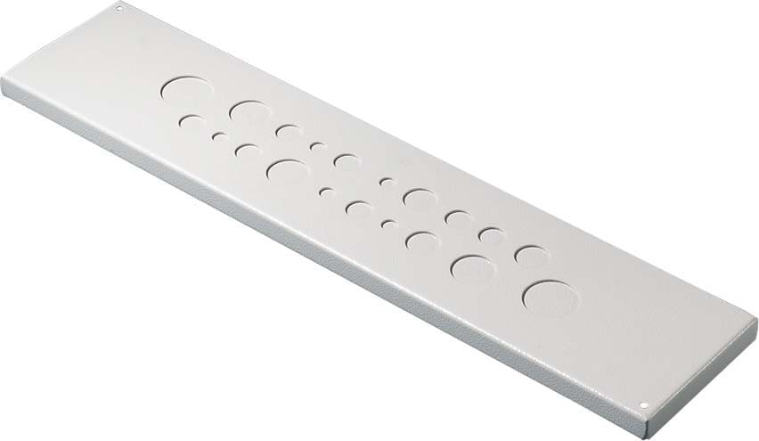 Rittal EL GLAND PLATE RAL 7035 FOR METRIC CABLE