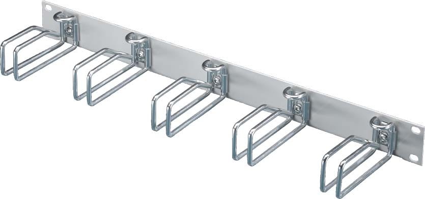 Rittal Cable management panel 1 U, RAL 7035