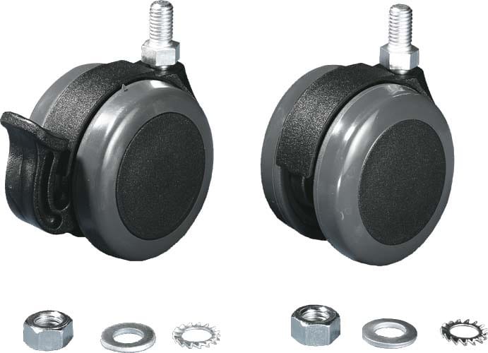 Rittal Twin castors d=75mm