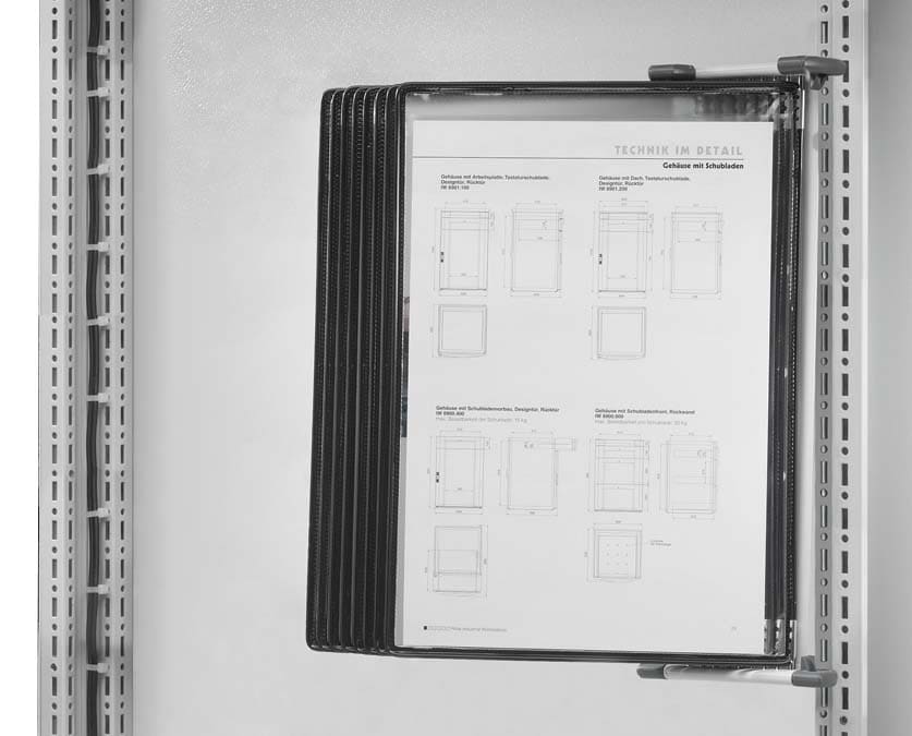 Rittal CP DISPLAY BOARD WITH WALL BRACKET