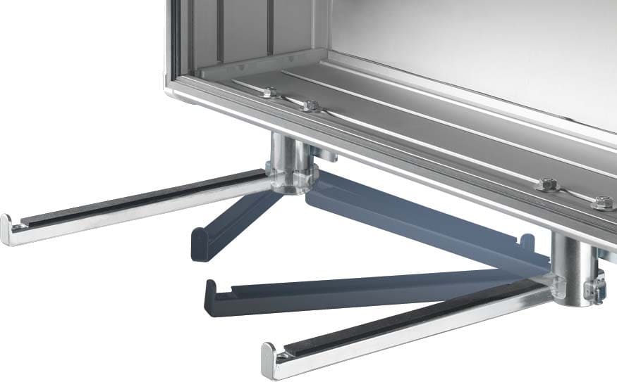 Rittal Utility bars, vertically hinged