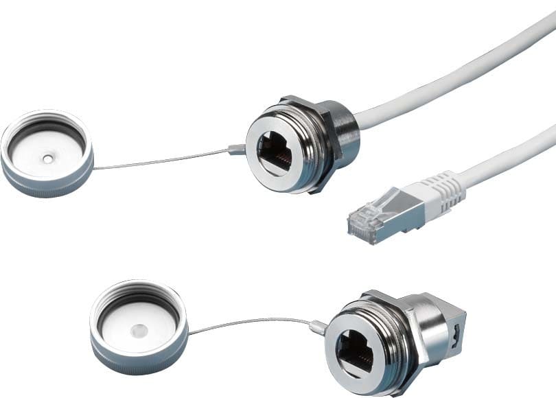 Rittal RJ45 INSTALLATION MODULE (JACK/JACK)