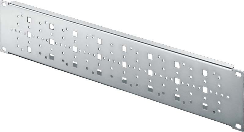 Rittal MOUNTING PANEL 482.6 MM (19 INCH), 2 U