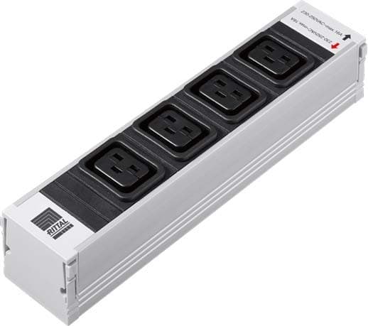 Rittal PSM PLUG-IN MODULE RED WITH EARTH PIN
