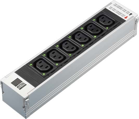 Rittal CMC PLUG IN MODULE W/O FUSE 4 SOCKET FR