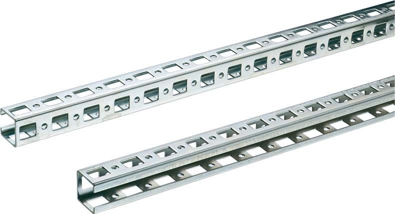 Rittal Punched rails pack of six