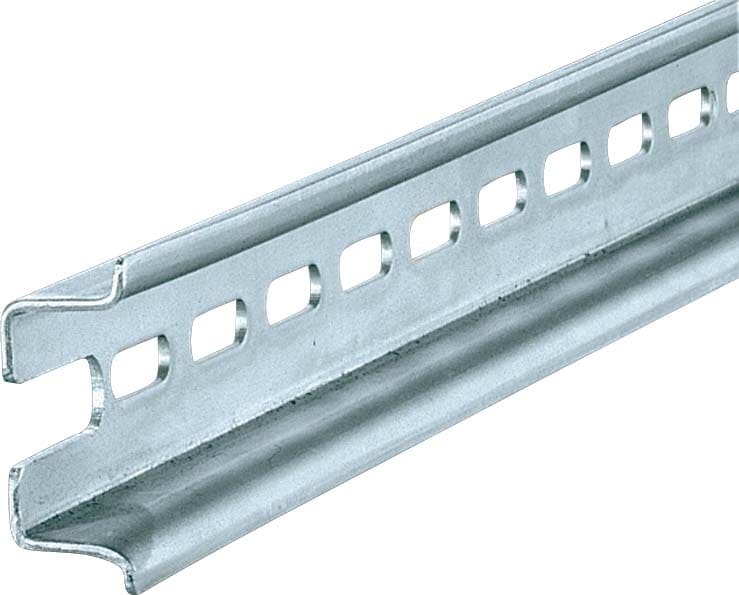 Rittal PS4933 TS35/15 RAIL, 455 LONG 6Pk