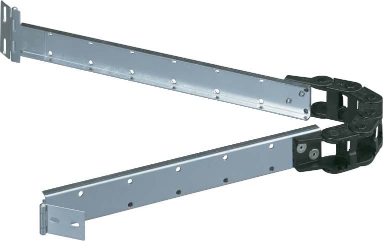 Rittal Cable support hinged, with anti-kink dev