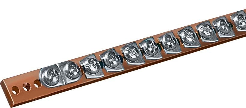 Rittal PE BUSBAR SZ GROUND BUS F, STEEL ELEC CA