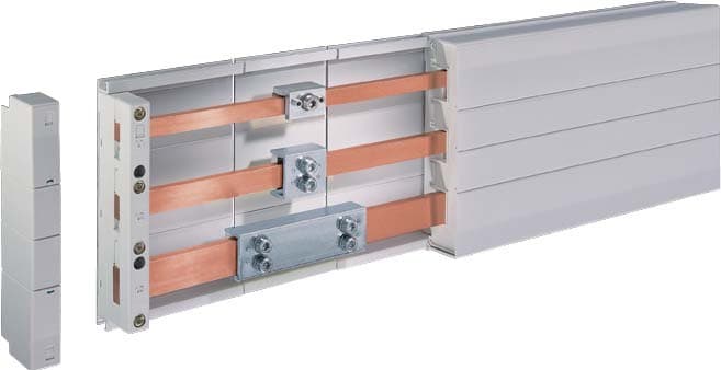 Rittal Busbar support, 3-pole internal pk of 4