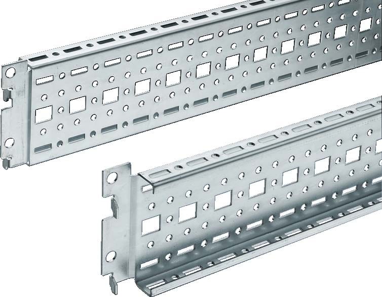 Rittal Punched section with mounting pack of 4