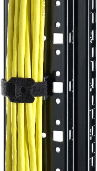 Rittal holder for velcro strip RAL 9005