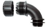 Adaptaflex XF25/M25/C90/BL ELBOW FITTING BLACK