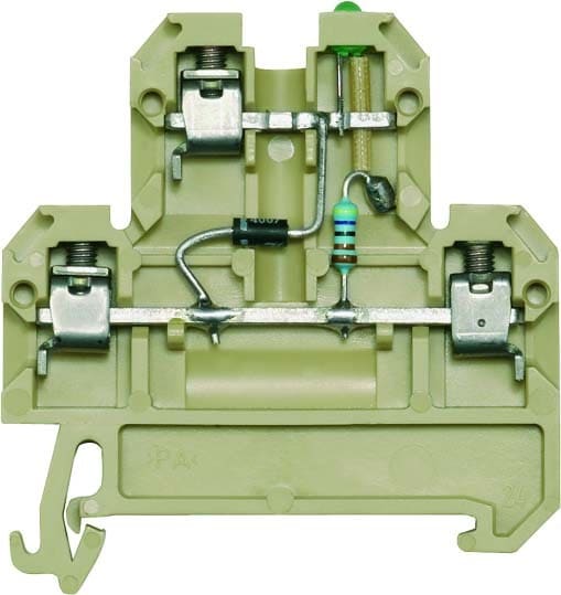Weidmuller DK 4/35 LD GR 24VDC