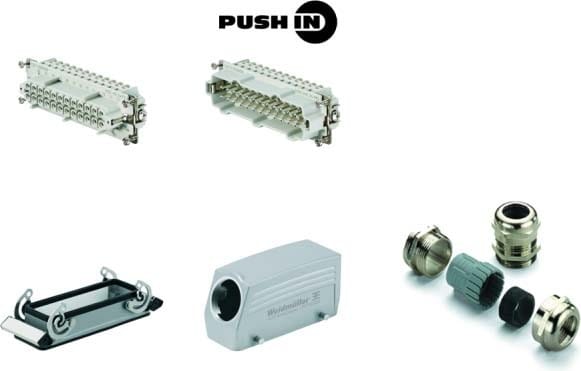 Weidmuller HDC KIT HE-P 24.130 M Mehrp. Steckv.