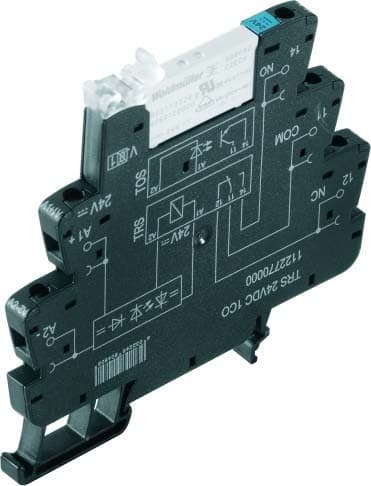 Weidmuller SINGLE POLE RELAY TRS 24V DC 1CC