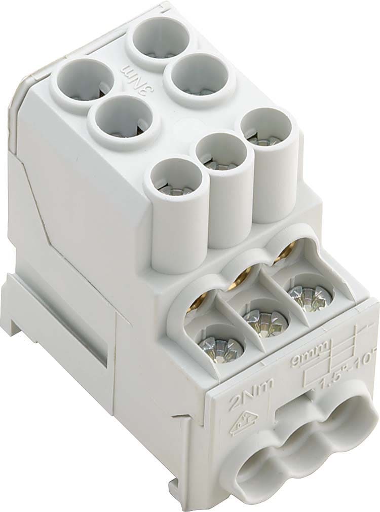 Weidmuller WPD 100 2X25/6X10 GY