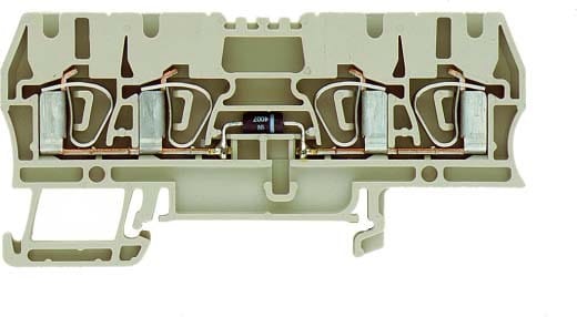 Weidmuller ZDU 2.5/2X2AN/D+