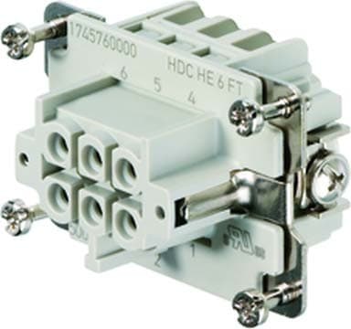 Weidmuller HDC HE 6 FT