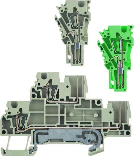 Weidmuller ZDT 2.5/2 DU-PE