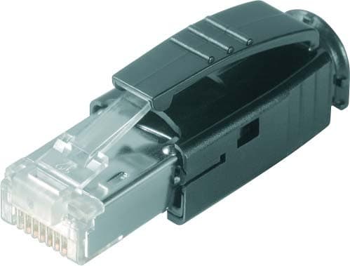 Weidmuller - IE-PS-RJ45-TH-BK