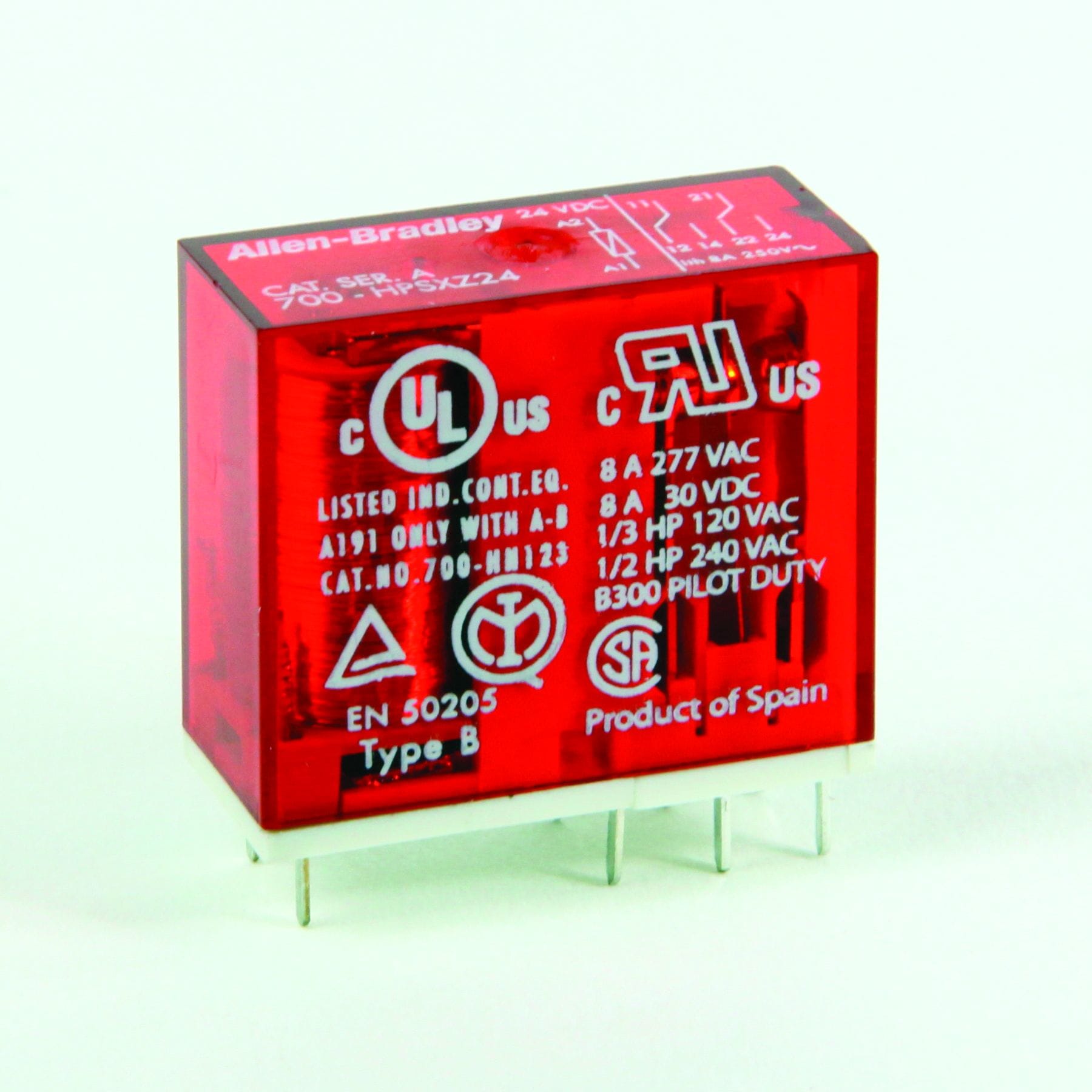 Allen-Bradley 24VDC PLUG IN SAFETY RELAY