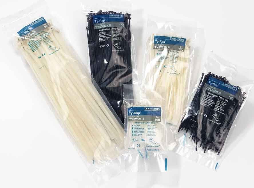 Thomas and Betts - CABLE TIE 30LB 14.5" UV BLK