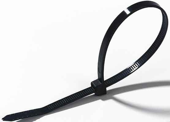 Thomas and Betts - TYFAST STANDARD, BLACK 200 X 4.8