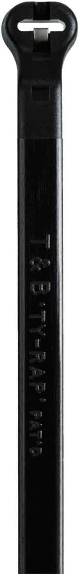 Thomas and Betts - TY-RAP UV STABILISED BLACK POLYAMIDE