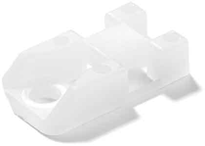 Thomas and Betts - CABLE TIE .5X1" 2-DIR SCREW MT-#8 S