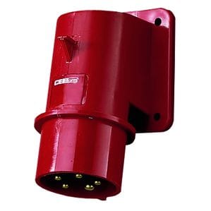 Mennekes Wall/Panel Inlet IP44 32A 5p 400V 6h