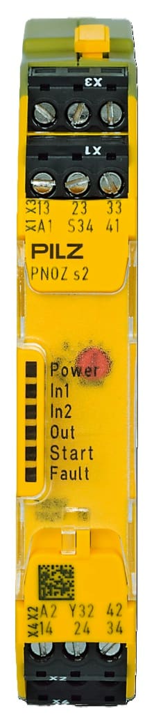 Pilz PNOZsigma Safety Relay s2 with 3 NO and 1 NC Contacts 24 V DC