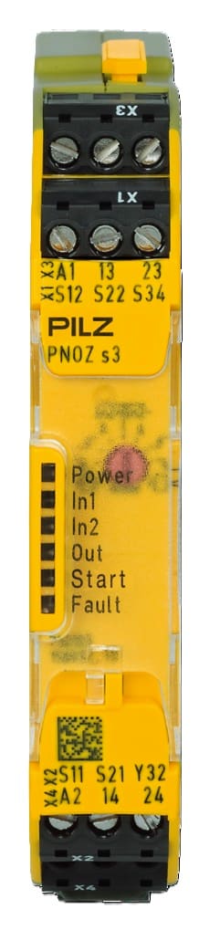Pilz PNOZsigma Safety Relay s3 with 2 NO Contacts Dual-Channel 24 V DC