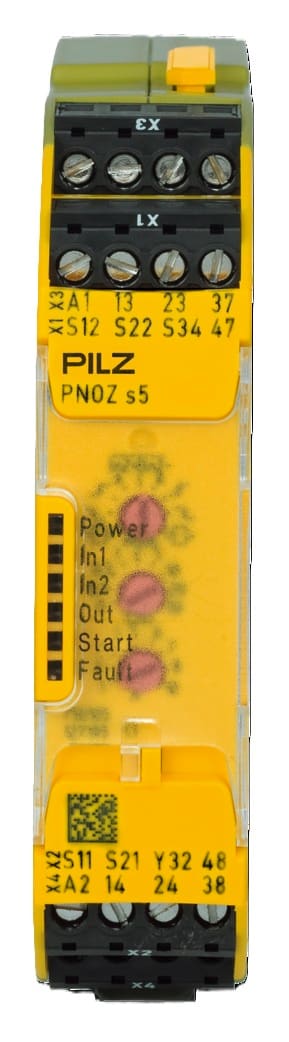 Pilz PNOZsigma Safety Relay s5 with 2 NO and 2 Timed Outputs 24 V DC