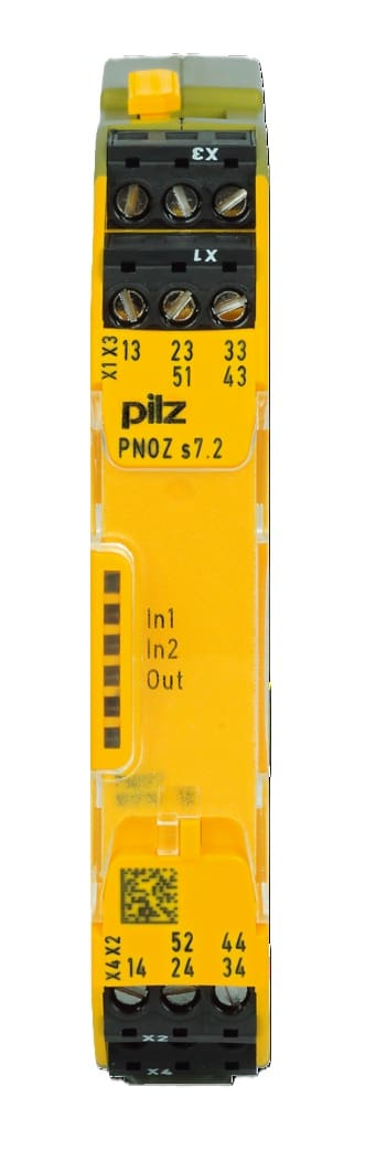 Pilz PNOZsigma Expansion Module s7.2 with 4 NO and 1 NC Relay Outputs 24 V DC